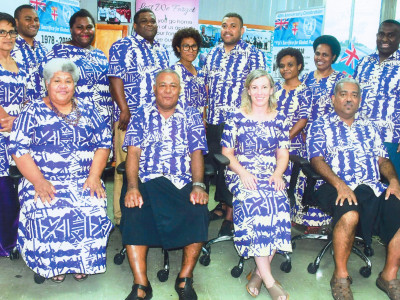 Fiji group photo