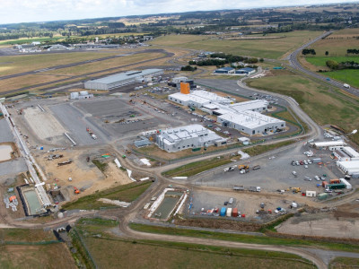 Foundations at Base Ohakea for P-8A infrastructure