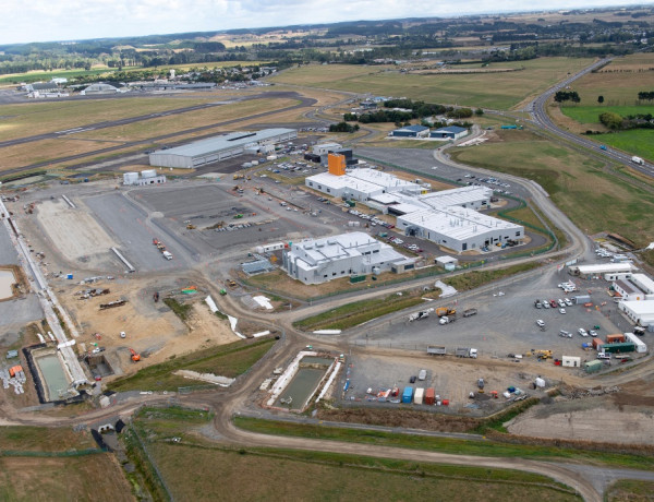 Foundations at Base Ohakea for P-8A infrastructure