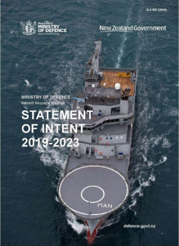 Ministry of Defence Statement of Intent 2019-2023