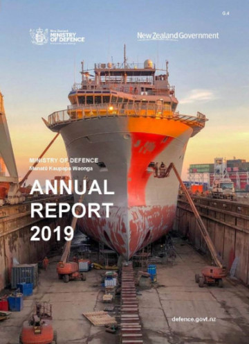 Ministry of Defence Manatū Kaupapa Waonga - Annual Report 2019