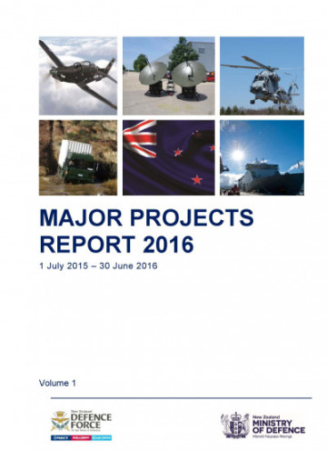 Major Projects Report 2016 - Volume 1