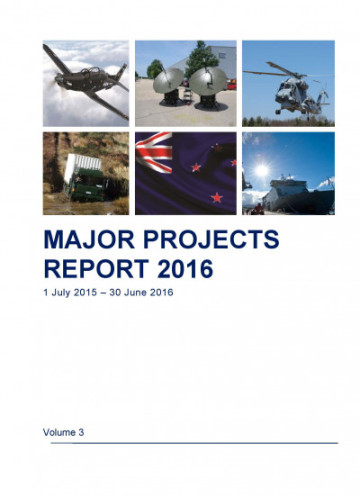 Major Projects Report 2016 - Volume 3