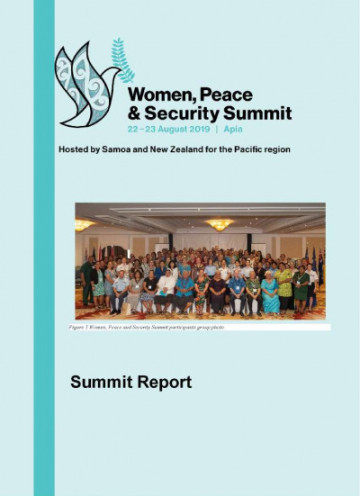 Women, Peace and Security Summit Report 2019