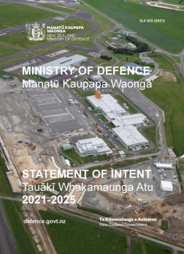 Ministry of Defence Manatū Kaupapa Waonga Statement of Intent 2021-2025
