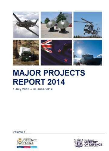 Major Projects Report November 2014 - Volume 1